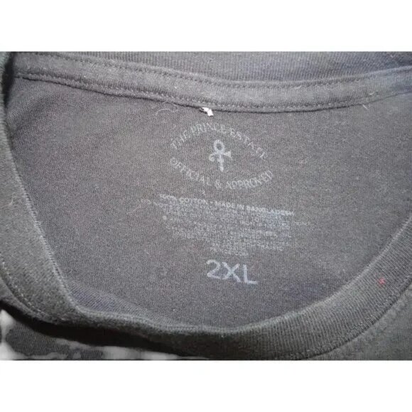 Prince Purple Rain Black Crewneck Top - Picture 7 of 7